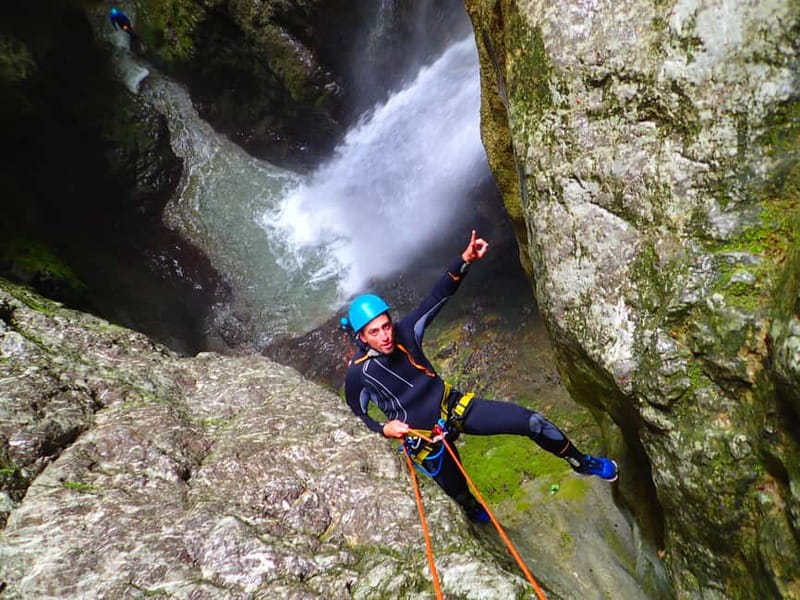 Talloires: Guided Canyoning Experience in Angon Canyon - Key highlights you will feel right away