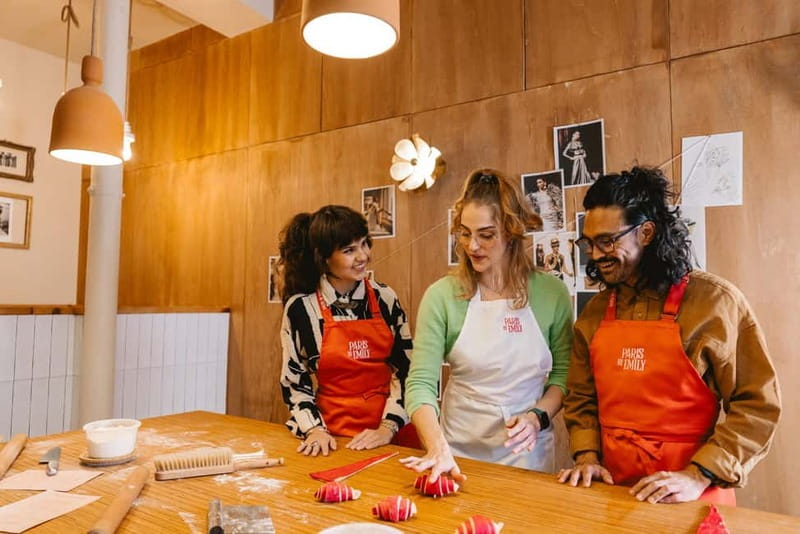 The Official Emily in Paris Croissant-Making Workshop - What 150 Minutes Feels Like: From Dough to Red Croissants