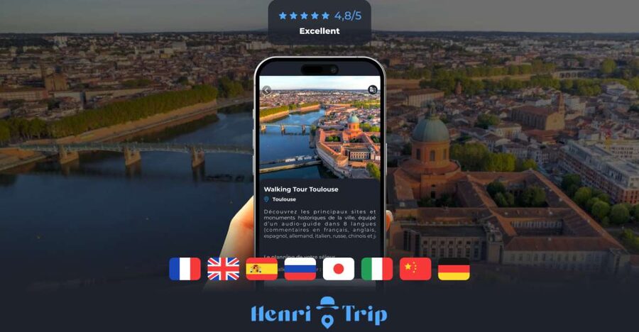 Toulouse : Walking tour with audio guide à télécharger - How The Henri Trip App Shapes Your Walking Tour