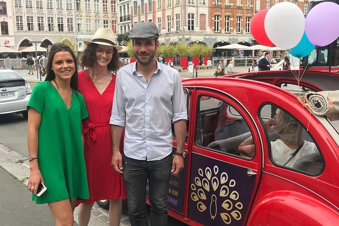 Unique Tour of Lille by Convertible 2CV - 1h00 - Guide style, storytelling, and those little photo stops
