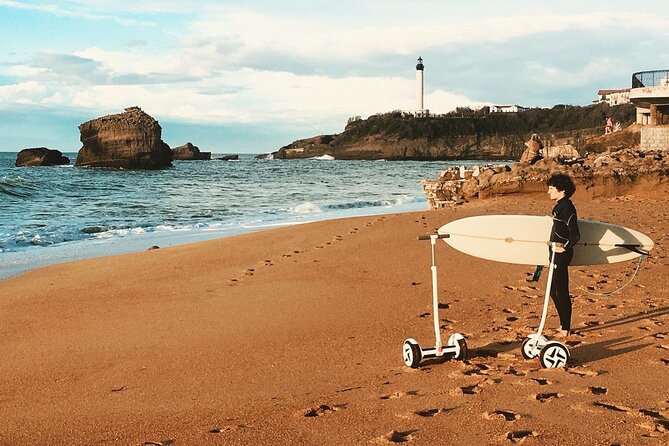Unusual Guided Tour in a Segway in Biarritz - The art-and-leisure turn at Gare du Midi